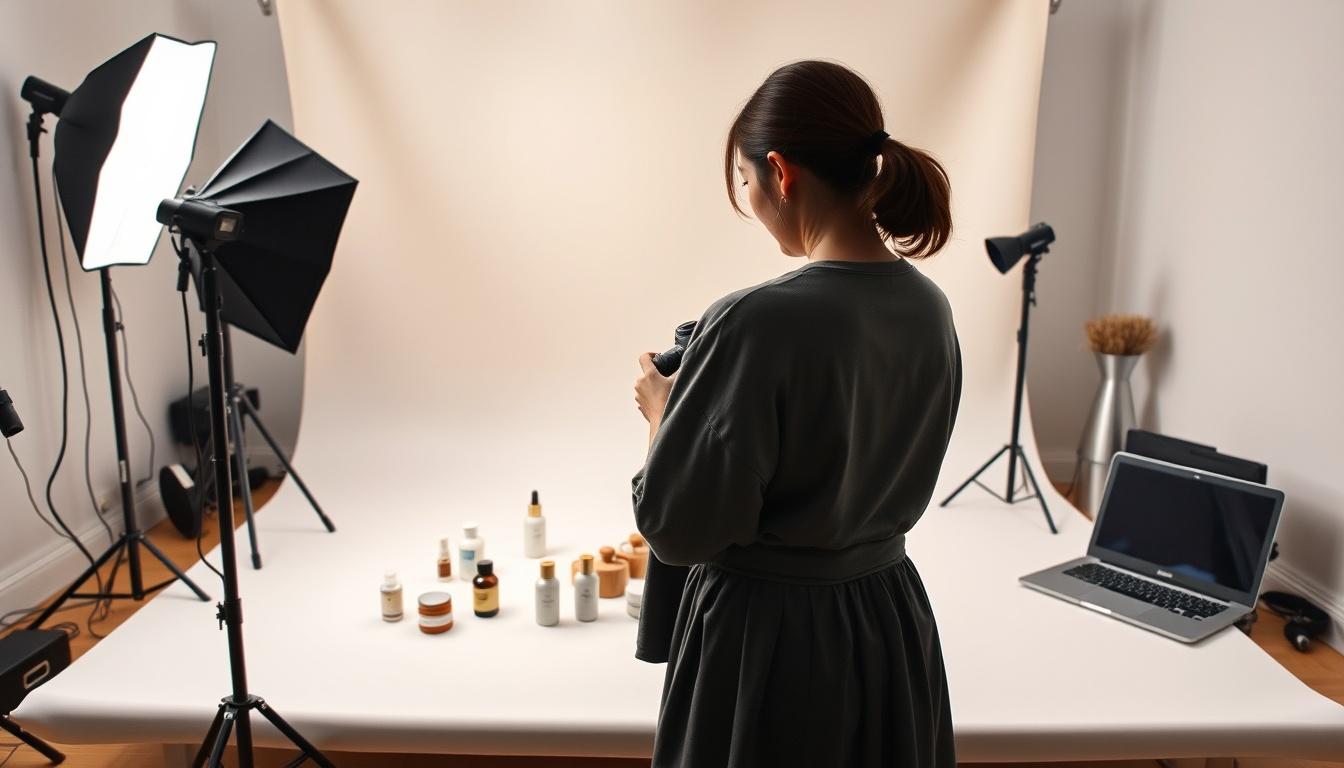 小規模ブランド向けの商品写真